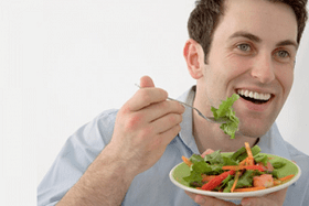 яде зеленчукова салата по време на лечение на простатит