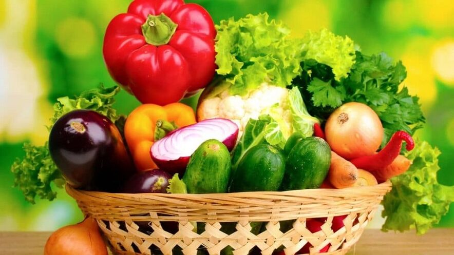 зеленчуци за профилактика на простатит